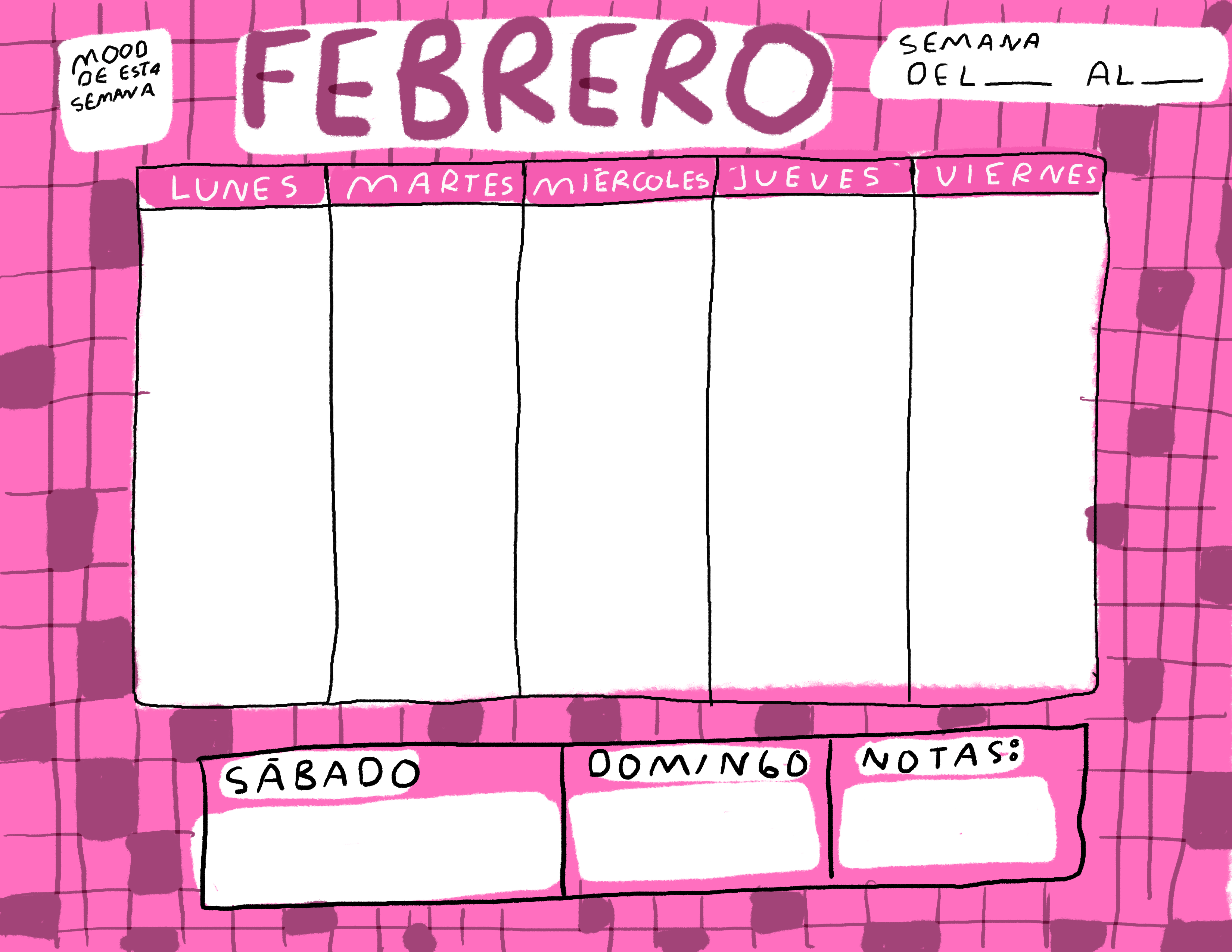 Planeador Febrero + algunas cosas